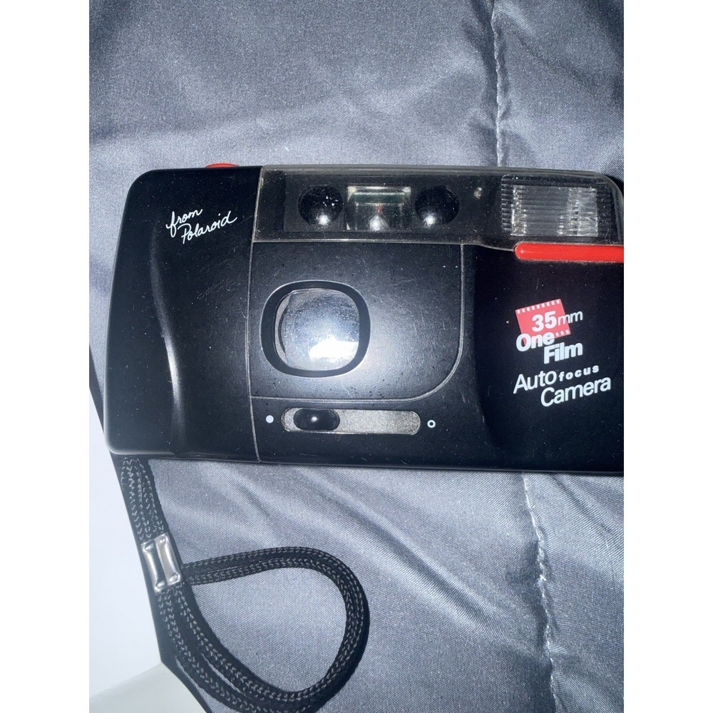 Polaroid 35mm One Film Auto Focus Camera With Instruction Sheet Not Tested